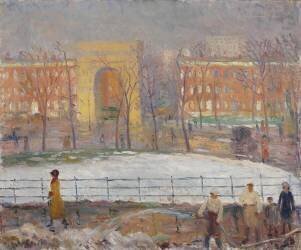 Nettoyeur de rues (William James Glackens) - Muzeo.com