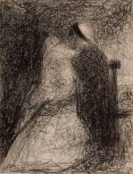 Nourrice et Enfant (Georges Seurat) - Muzeo.com