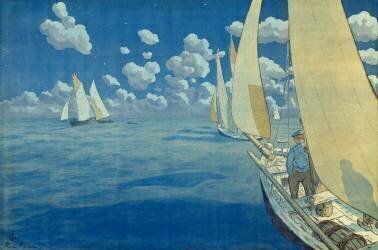Nuit en mer (Henri Rivière) - Muzeo.com