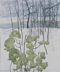 Paysage d'hiver (Léon Spilliaert) - Muzeo.com