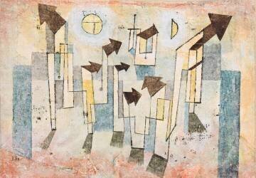 Peinture murale du temple de la nostalgie de l'au-delà (Paul Klee) - Muzeo.com