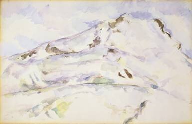Pic de la Sainte-Victoire (Paul Cézanne) - Muzeo.com