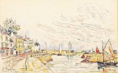 Port de Binic (Paul Signac) - Muzeo.com