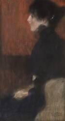 Portrait de femme (Gustav Klimt) - Muzeo.com