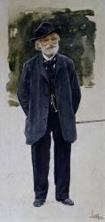 Portrait de Giuseppe Verdi (Leopoldo Metlicovitz) - Muzeo.com