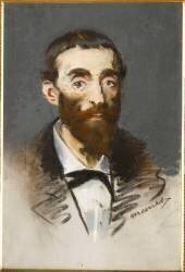 Portrait de Jean de Cabanès, dit Cabaner (Edouard Manet) - Muzeo.com