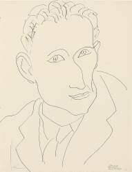Portrait de Louis Aragon (Henri Matisse) - Muzeo.com