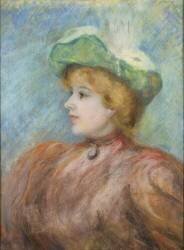 Portrait de Mademoiselle Dieterle (Auguste Renoir) - Muzeo.com