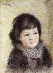 Portrait d'un enfant (Auguste Renoir) - Muzeo.com