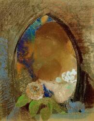 Profil de la femme en arc brisé (Odilon Redon) - Muzeo.com