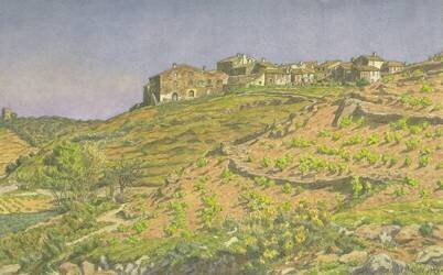 Puig del Mas Banyuls (Henri Rivière) - Muzeo.com