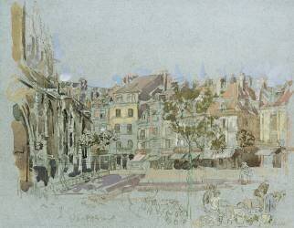 Rue de la Boucherie (Walter Richard Sickert) - Muzeo.com