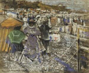 Sur la plage (James Kay) - Muzeo.com