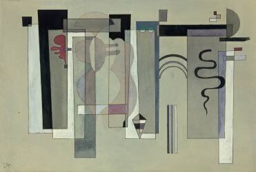Surfaces réunies (Wassily Kandinsky) - Muzeo.com