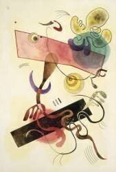 Taches : Verte et Rose (Wassily Kandinsky) - Muzeo.com