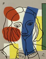 Tête de femme (Fernand Léger) - Muzeo.com