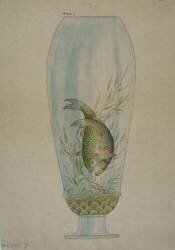 Vase aux deux carpes (Emile Gallé) - Muzeo.com