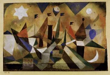 Voiliers, attendant la tempête (Paul Klee) - Muzeo.com