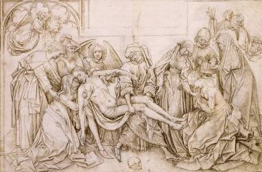 Le Christ porté au tombeau (Rogier van der Weyden) - Muzeo.com