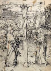 La Crucifixion du Christ, avec la Vierge et saint Jean (Albrecht Dürer) - Muzeo.com