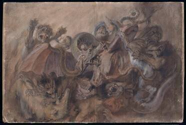 Les monstres de l'enfer (Pierre Paul Rubens) - Muzeo.com