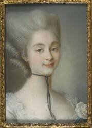 Portrait de mademoiselle de Villemomble (Jean Martial Fredou) - Muzeo.com