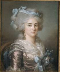 Portrait d'une femme Flore Pajou (Adélaïde Labille-Guiard) - Muzeo.com