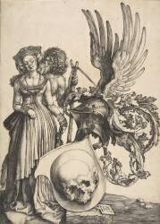 Armoiries avec un crâne (Albrecht Dürer) - Muzeo.com