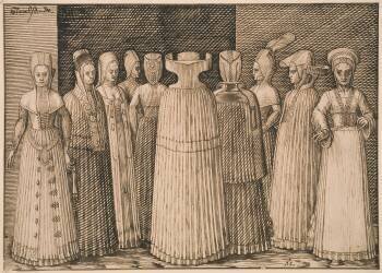 Dix femmes de Stralsund (Melchior Lorck) - Muzeo.com