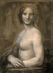Etude de nu féminin probablement la Joconde Buste dénudé suppose la Joconde (Léonard de Vinci) - Muzeo.com