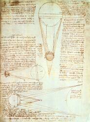 Études de l'illumination de la Lune (Léonard de Vinci) - Muzeo.com