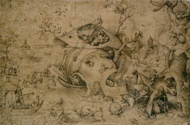 La tentation de Saint Antoine (Pieter Brueghel l'Ancien) - Muzeo.com