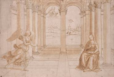 L'Annonciation (Raphaël) - Muzeo.com