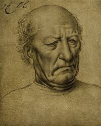 Portrait d'un homme sénile (Léonard de Vinci) - Muzeo.com