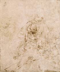 Vierge à l'enfant et saint Jean (Léonard de Vinci) - Muzeo.com