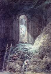 A Barn (Joseph Mallord William Turner) - Muzeo.com