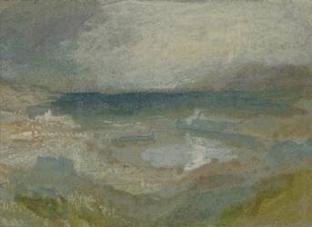 A Storm over Genoa (Joseph Mallord William Turner) - Muzeo.com