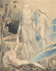 Angel of the Divine Presence Bringing Eve to Adam (William Blake) - Muzeo.com