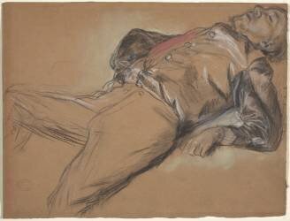 Fallen Jockey (Edgar Degas) - Muzeo.com