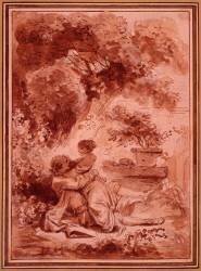 Illustrations pour les contes et nouvelles de La Fontaine.