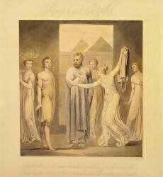 Joseph and Potiphar's Wife (William Blake) - Muzeo.com