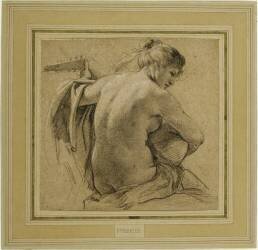 La Joueuse de Luth (Simon Vouet) - Muzeo.com