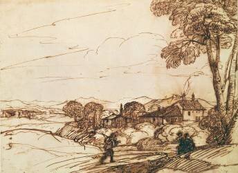 Landscape (Claude Gellée) - Muzeo.com