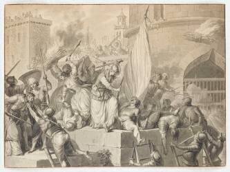 Le siège de Beauvais (Clément-Pierre Marillier) - Muzeo.com