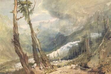 Mer de Glace (Joseph Mallord William Turner) - Muzeo.com