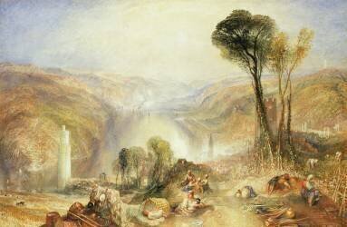 Oberwesel (Joseph Mallord William Turner) - Muzeo.com