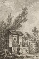 Plate Seven from Evenings in Rome (Hubert Robert) - Muzeo.com