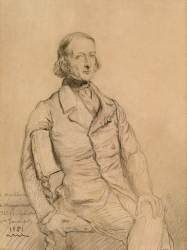Portrait du marquis Destutt de Tracy (Théodore Chasseriau) - Muzeo.com