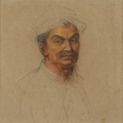 Portrait du premier ambassadeur de Siam (Charles Le Brun) - Muzeo.com