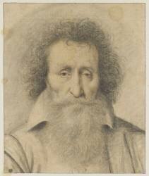 Portrait d'un magistrat barbu, vu de face (Nicolas Lagneau) - Muzeo.com